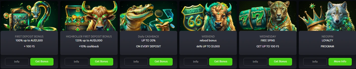 NeoSpin Casino Advantages for Australian Players